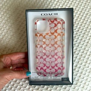 Coach iPhone case.